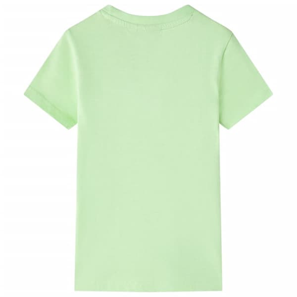 T-shirt för barn limegrön 116 - Toppar för barn
