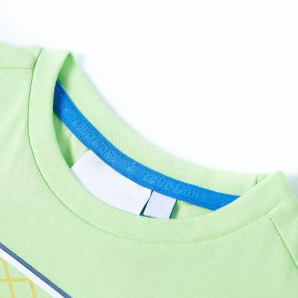 T-shirt för barn limegrön 116 - Toppar för barn