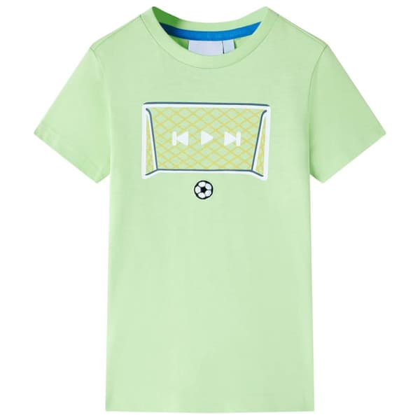 T-shirt för barn limegrön 116 - Toppar för barn