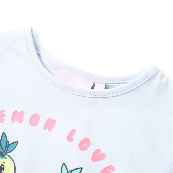 T-shirt för barn ljusblå 128 -  Toppar för barn