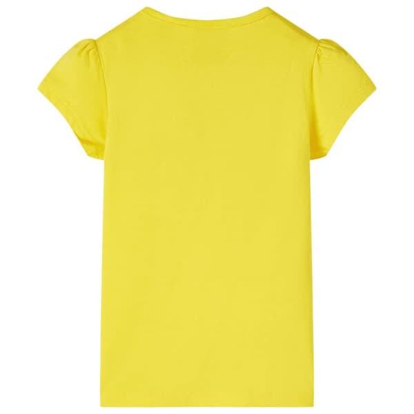 T-shirt för barn gul 116 - Toppar för barn