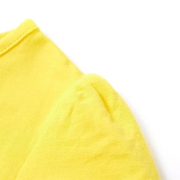 T-shirt för barn gul 116 - Toppar för barn