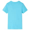 Miniatyrbild 3 av 8: T-shirt för barn aqua 104 -  Toppar för barn