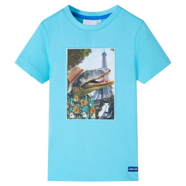T-shirt för barn aqua 104 -  Toppar för barn