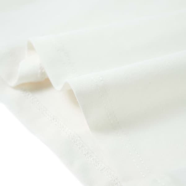T-shirt med volangärmar för barn vit 128 - Toppar för barn