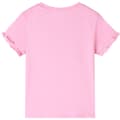 Miniatyrbild 3 av 8: T-shirt med korta ärmar för barn ljus rosa 104 -  Toppar för barn