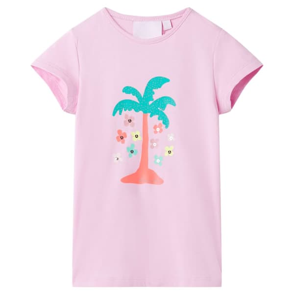 T-shirt för barn lila 116 - Toppar för barn