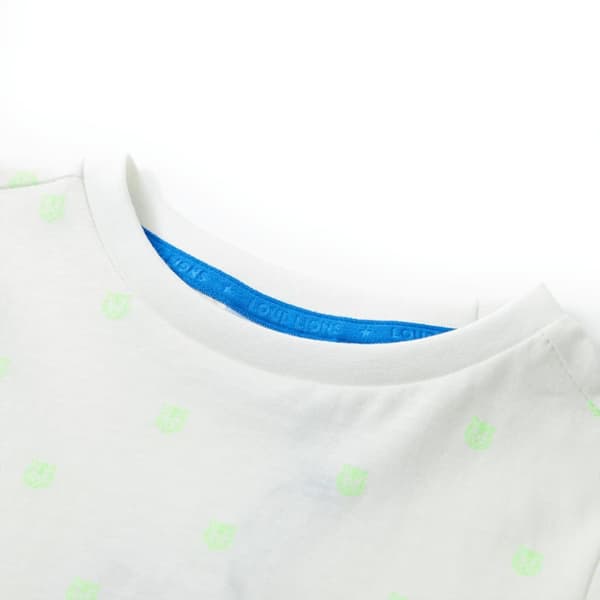 T-shirt för barn ecru 116 - Toppar för barn