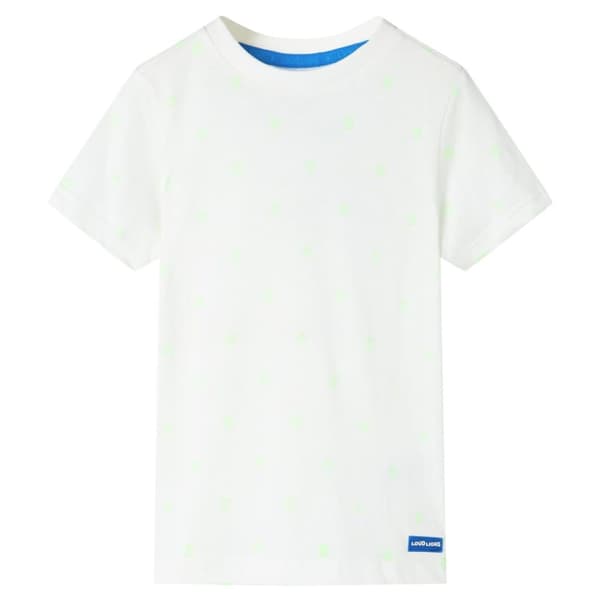 T-shirt för barn ecru 116 - Toppar för barn