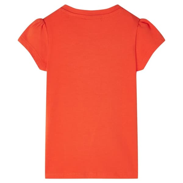 T-shirt för barn mörk orange 104 - Toppar för barn
