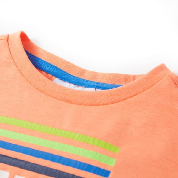 T-shirt för barn neonorange 116 - Toppar för barn