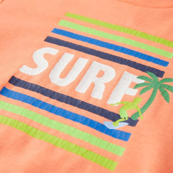 T-shirt för barn neonorange 116 - Toppar för barn