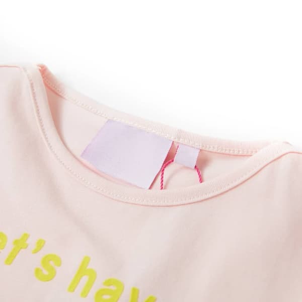 T-shirt för barn mild rosa 116 -  Toppar för barn