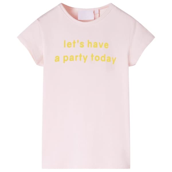 T-shirt för barn mild rosa 116 -  Toppar för barn