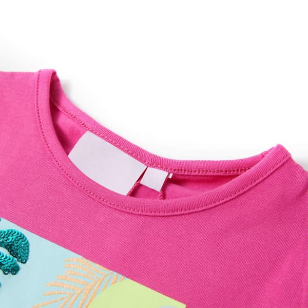 T-shirt til børn str. 128 pink -  Toppe til børn