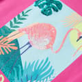 Miniatyrbillede 5 af 8: T-shirt til børn str. 128 pink -  Toppe til børn