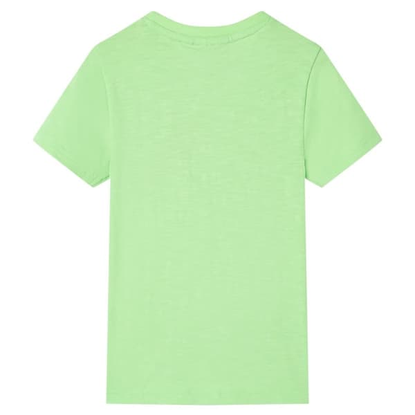 T-shirt för barn neongrön 116 - Toppar för barn