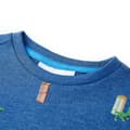 Miniatyrbild 4 av 8: T-shirt för barn mörkblå melerad 104 -  Toppar för barn