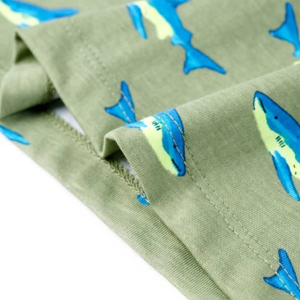 T-shirt för barn ljus khaki 104 - Toppar för barn