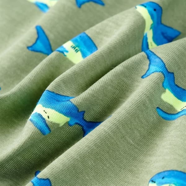 T-shirt för barn ljus khaki 104 - Toppar för barn