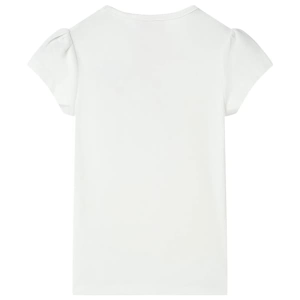 T-shirt för barn ecru 128 -  Toppar för barn