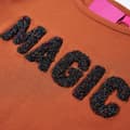 Miniatyrbillede 6 af 8: Langærmet T-shirt til børn str. 104 cognacfarvet -  Toppe til børn