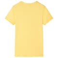 Miniatyrbillede 3 af 8: T-shirt til børn str. 128 okkergul -  Toppe til børn