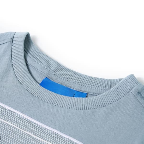 T-shirt med långa ärmar för barn ljusblå 128 - Toppar för barn