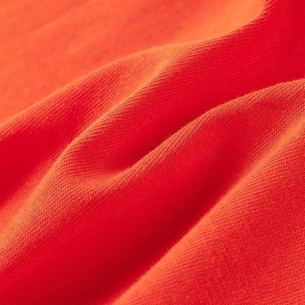 T-shirt med långa ärmar för barn stark orange 128 - Toppar för barn