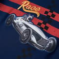 Miniatyrbild 5 av 8: T-shirt med långa ärmar för barn marinblå 116 -  Toppar för barn