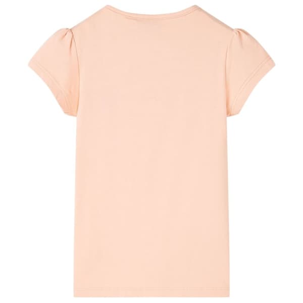 T-shirt för barn ljus orange 104 - Toppar för barn