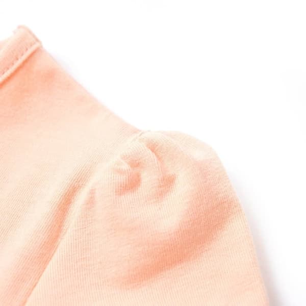 T-shirt för barn ljus orange 104 - Toppar för barn