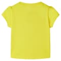 Miniatyrbild 3 av 8: T-shirt för barn gul 128 -  Toppar för barn
