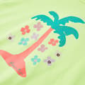 Miniatyrbild 5 av 8: T-shirt för barn fluorgul 116 -  Toppar för barn