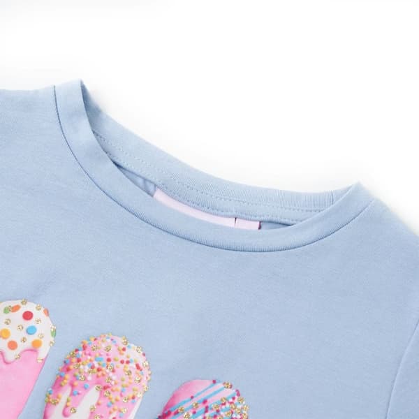 T-shirt för barn blå 104 - Toppar för barn