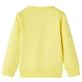 Miniatyrbillede 3 af 8: Sweatshirt til børn str. 104 lysegul -  Toppe til børn