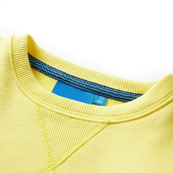 Sweatshirt til børn str. 104 lysegul -  Toppe til børn