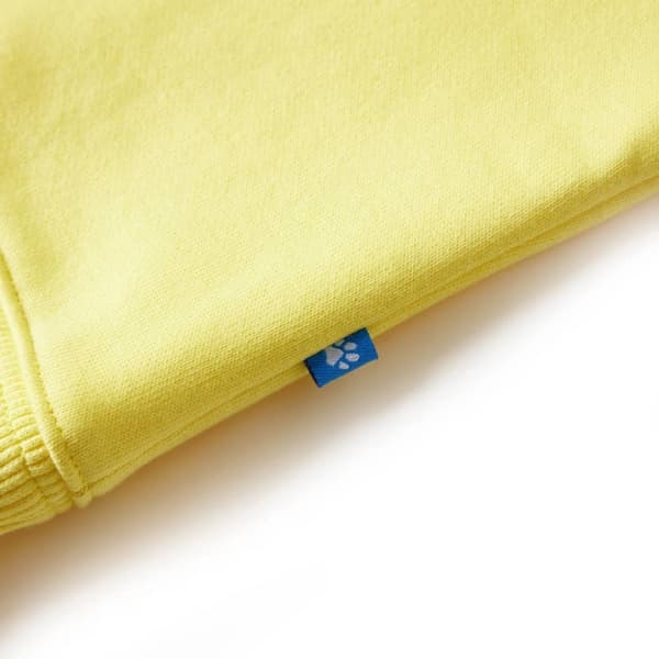 Sweatshirt til børn str. 104 lysegul - Toppe til børn