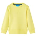 Miniatyrbillede 2 af 8: Sweatshirt til børn str. 104 lysegul -  Toppe til børn