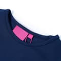 Miniatyrbild 4 av 8: T-shirt med långa ärmar för barn marinblå 128 -  Toppar för barn