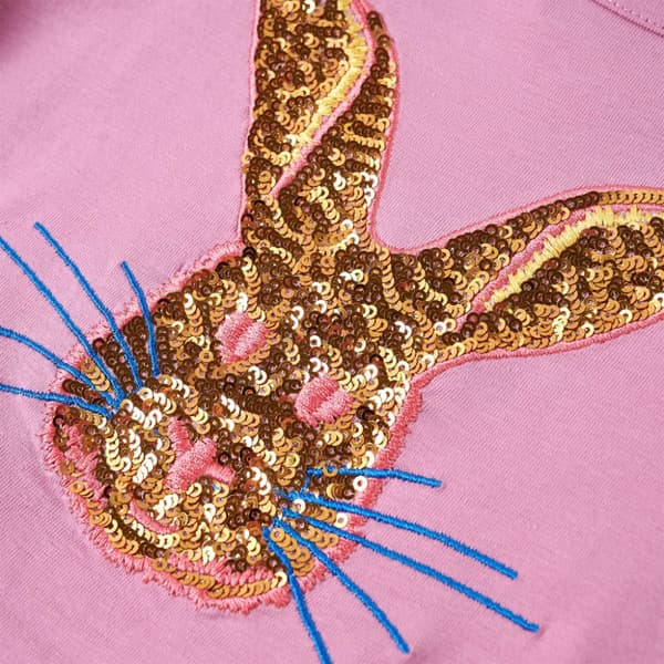 T-shirt med långa ärmar för barn ljus rosa 116 - Toppar för barn