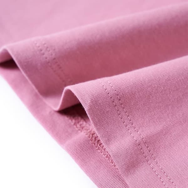 T-shirt med långa ärmar för barn ljus rosa 116 - Toppar för barn