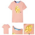 Miniatyrbild 1 av 8: T-shirt för barn ljus orange 128 -  Toppar för barn