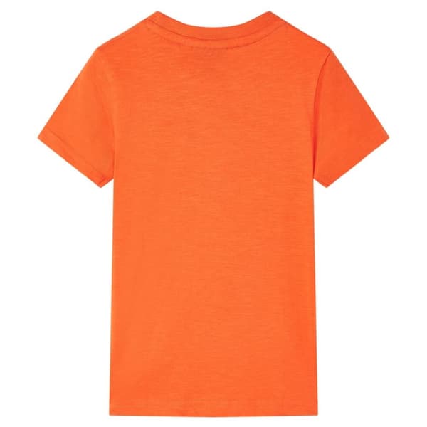 T-shirt för barn mörk orange 116 - Toppar för barn