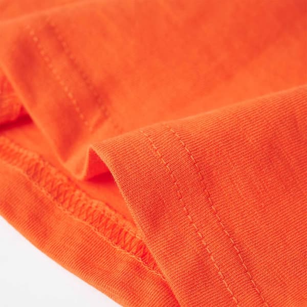 T-shirt för barn mörk orange 116 - Toppar för barn