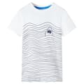 Miniatyrbild 2 av 8: T-shirt för barn ecru 128 -  Toppar för barn