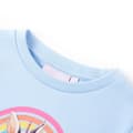 Miniatyrbillede 4 af 8: Sweatshirt til børn str. 128 lyseblå -  Toppe til børn