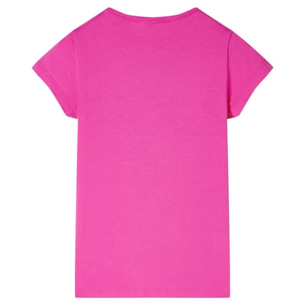 T-shirt för barn mörk rosa 116 -  Toppar för barn
