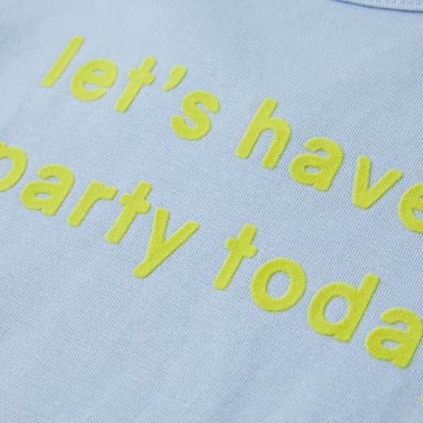T-shirt för barn ljusblå 116 - Toppar för barn