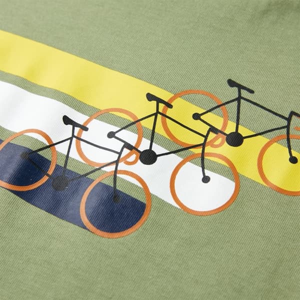 T-shirt med korta ärmar för barn ljus khaki 128 -  Toppar för barn